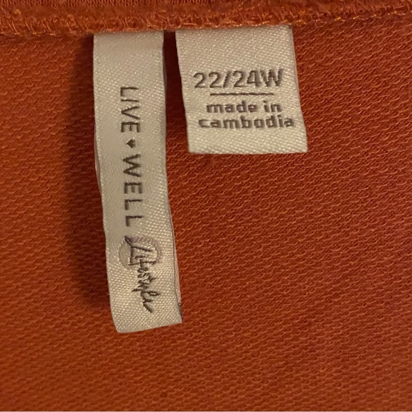 LIVE WELL LIFESTYLE Blouse Size Size 22-24W - Picture 2 of 5